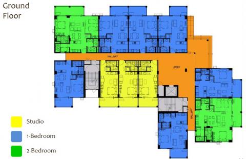 Kasa Luntian Building Floor Plans (Ground Floor)