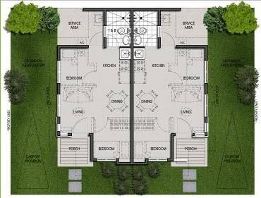 Twin Pod Suggested Floor Plan