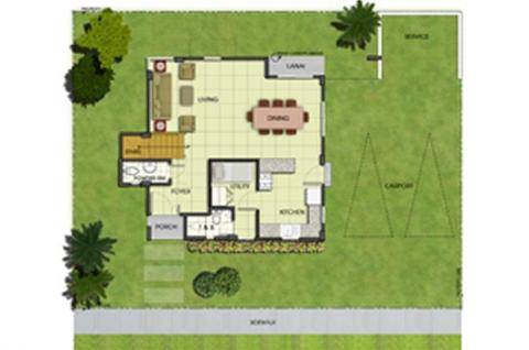 Jasmine ground level plan