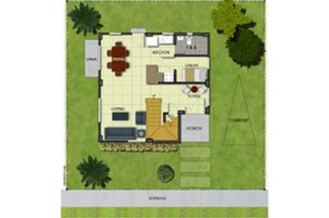 Chloe ground level plan