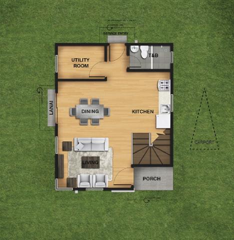 Trista ground level plan