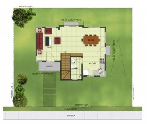 THEA ground level plan