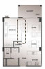 1-Bedroom Unit Floor Plan