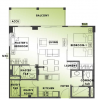 2 Bedroom Unit Floor Plan