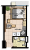 Typical Studio Unit Layout