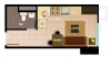 Typical Studio Unit Layout