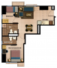 Typical 2-Bedroom Unit Layout